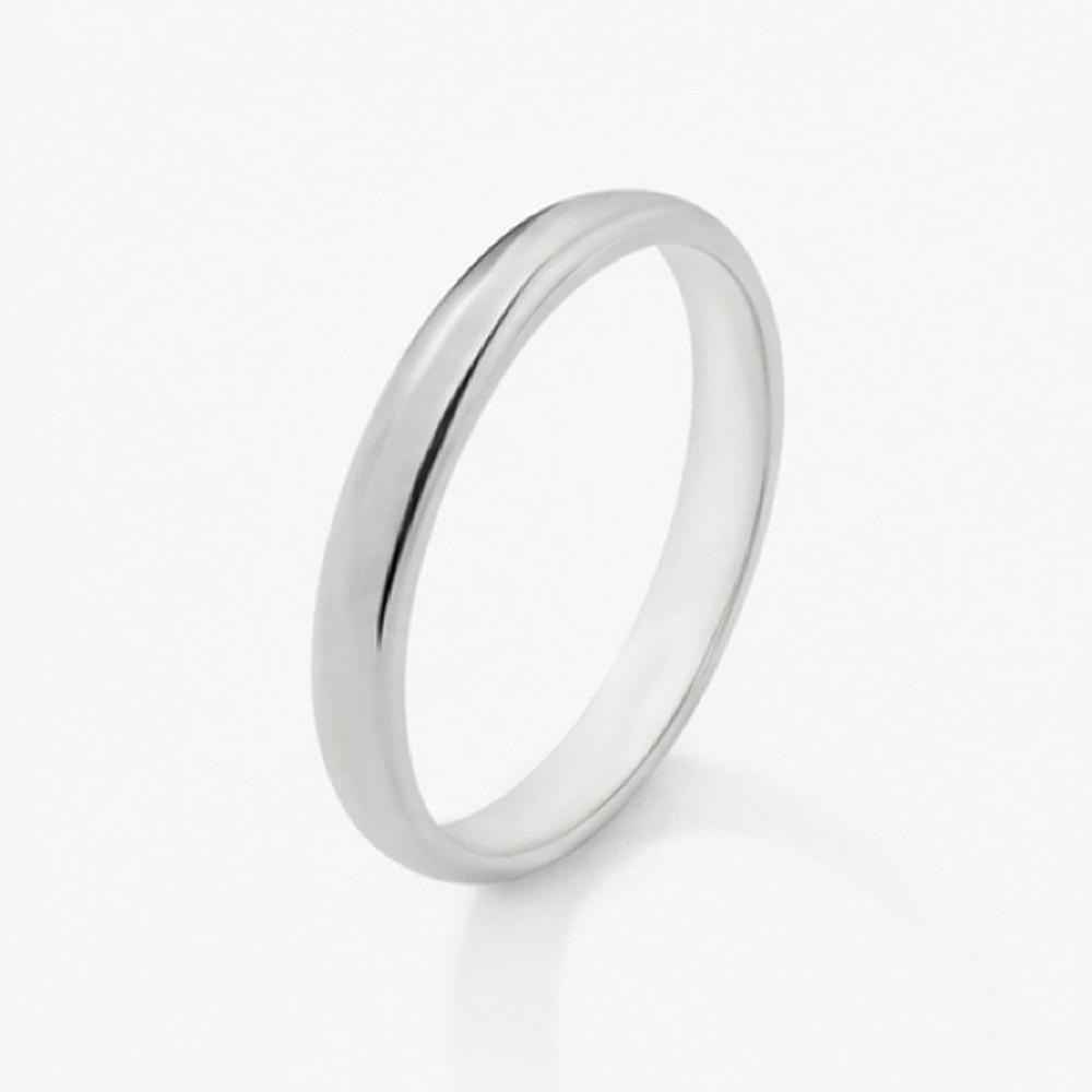 Alianza de boda de platino