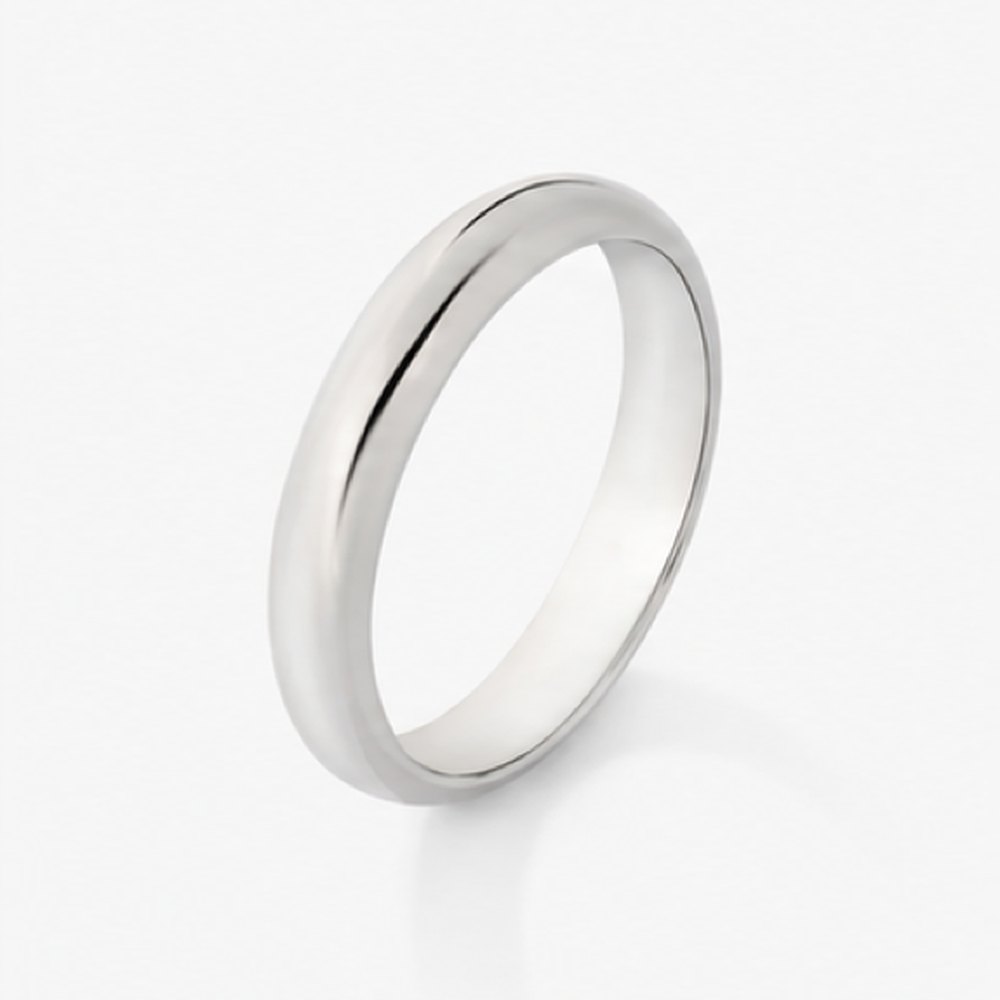 Alianza de boda de platino 950